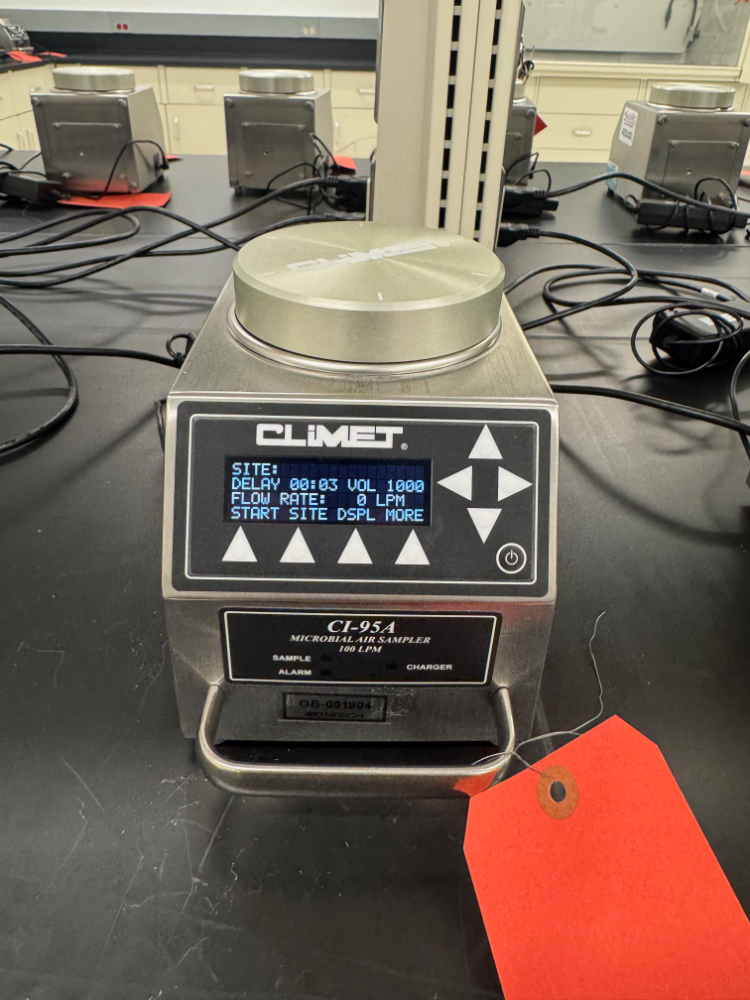 Image of Climet CI-95A 100 LPM Microbial Air Sampler